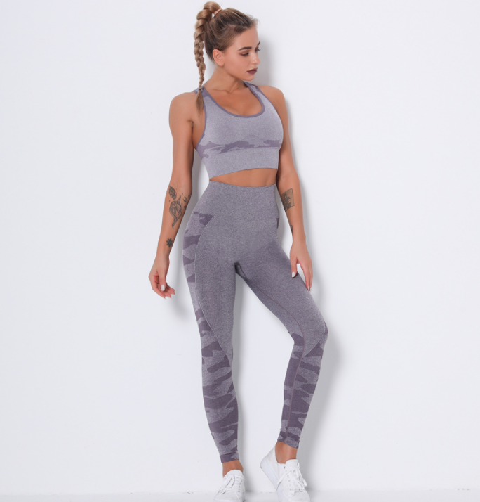 Tracksuit Fitness Suit Yoga Set Workout Running Sport Clothes