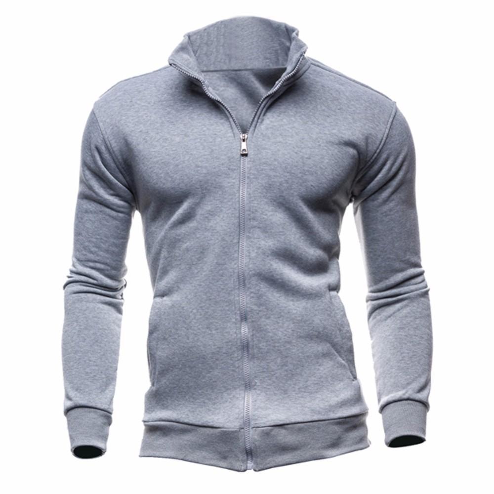 Turtleneck Full Zip Cardigan Mens Coat Sweater