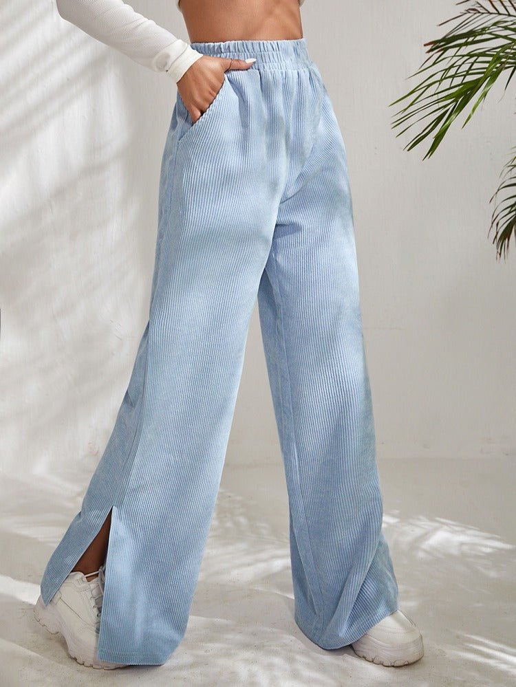 High Waist Casual Pants