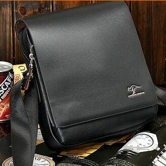 Men Kangaroo Leather Shoulder Bags