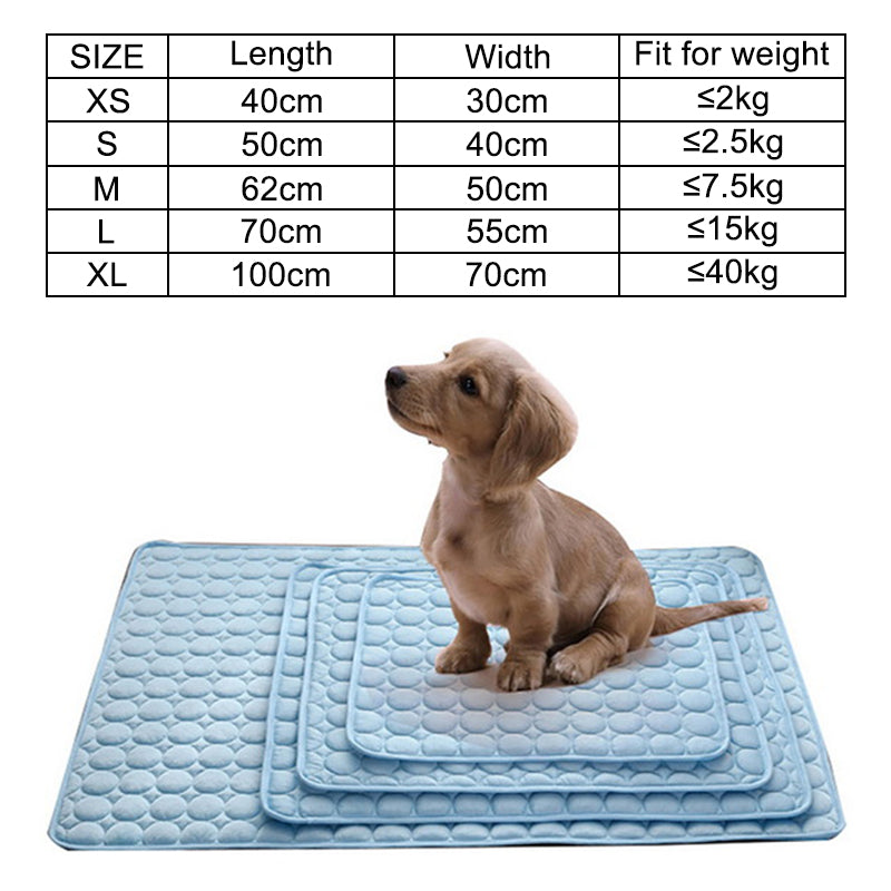 Dog Cat Mat Cooling Summer Pad