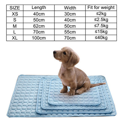 Dog Cat Mat Cooling Summer Pad