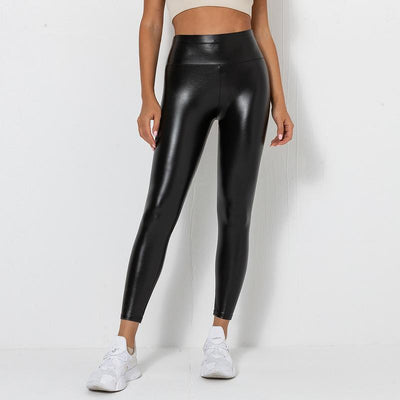 Slim Fit Large Size Leather Pants