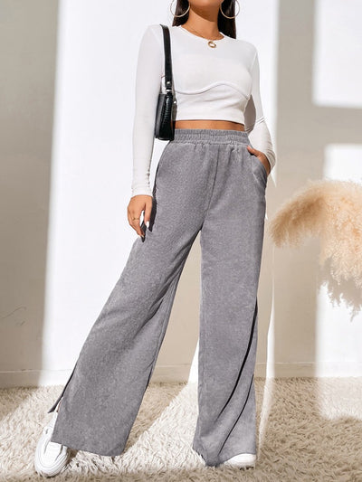 High Waist Casual Pants