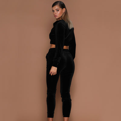 Velvet Tracksuit Velour smooth soft Suit