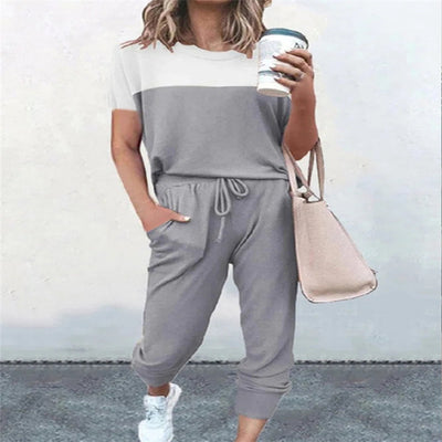 Women Casual Sweatshirt And Drawstring Tracksuit