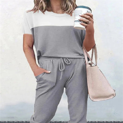 Women Casual Sweatshirt And Drawstring Tracksuit