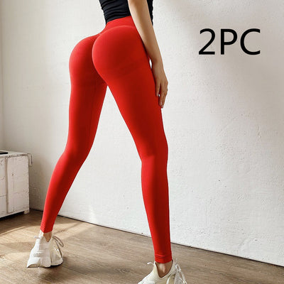 Fitneso jogos kelnės užpakaliuką pakeliantys antblauzdžiai Push-Up Leggins sporto salė